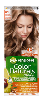 Garnier Color Naturals permanentní barva na vlasy, odstín 8N světlá blond