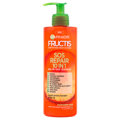 Garnier Fructis SOS Repair vlasová péče 10v1 pro poškozené vlasy