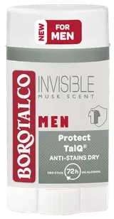 Borotalco MEN Invisible Dry tuhý deodorant