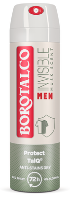 Borotalco MEN Invisible Dry deodorant 72h