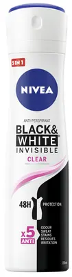 Nivea Invisible for Black & White Clear antiperspirant