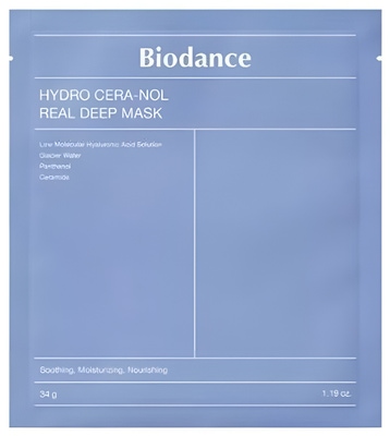 Biodance Hydro Cera-nol Real Deep Mask Noční hydratační kolagenová maska na obličej