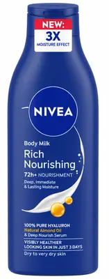Nivea Body Milk výživné tělové mléko