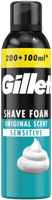 Gillette Sensitive Pěna na holení (200 ml + 100 ml)