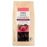 Kandované višně v hořké čokoládě 120g