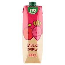 Rio Cold Press 100% šťáva z jablek a červené řepy 1l