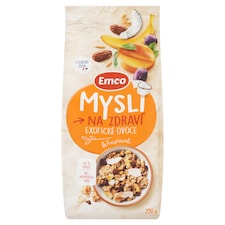 Emco Mysli na Zdraví Křupavé exotické ovoce 750g