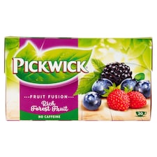 Pickwick Fruit Fusion Ovocnobylinný čaj aromatizovaný s kousky lesního ovoce 20 x 1,75g (35g)