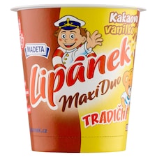Madeta Lipánek Tradiční maxi duo kakaovo vanilkový 130g