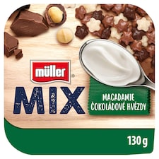 Müller Mix Jogurt s čokoládovými hvězdami 130g