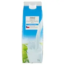 Čerstvé polotučné mléko 1,5% 1l