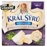 Král Sýrů Hermelín provensálské bylinky 120g