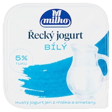 Milko Řecký jogurt 5% bílý 140g