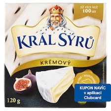 Král Sýrů Krémový 120g
