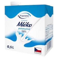 Pragolaktos Trvanlivé mléko polotučné 1,5% 0,5l