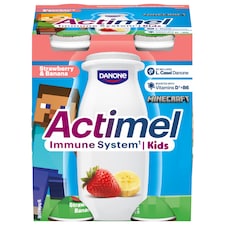 ACTIMEL Kids Jahoda - Banán 4x100g