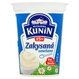 Mlékárna Kunín Zakysaná smetana 15% 375g