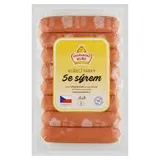 Vodňanské Kuře Kuřecí párky se sýrem 290g