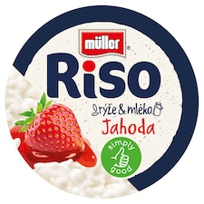 Müller Riso Mléčná rýže jahoda 200g