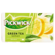 Pickwick Zelený čaj aromatizovaný s citronovým oplodím 20 x 2g (40g)