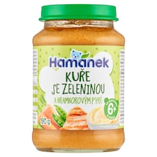 Hamánek Kuře se zeleninou a bramborovým pyré 190g