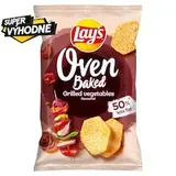 Lay's Oven Baked Pečené bramborové lupínky tvarované s příchutí grilované zeleniny 110g