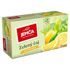 Jemča Zelený čaj s citronem 20 x 1,5g (30g)