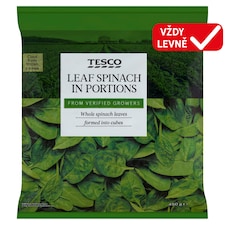 Špenát listový porcovaný 450g