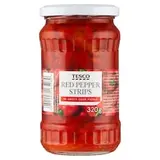 Červená paprika řezaná ve sladkokyselém nálevu 320g