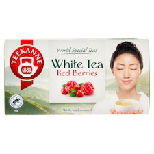 TEEKANNE White Tea Red Berries, World Special Teas, 20 sáčků, 25g