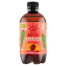 The Gutsy Captain Kombucha Peach 400ml