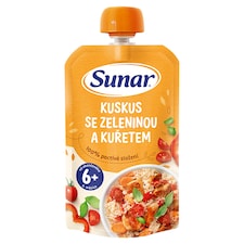 Sunar Kuskus se zeleninou a kuřetem 120g
