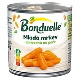 Bonduelle Mladá mrkev upravená na páře 155g
