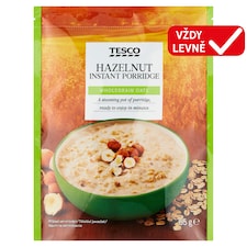 Instantní ovesná kaše s lískovými ořechy 65g