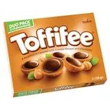Toffifee Celá jádra lískových ořechů v karamelu s lískoořechovým krémem a čokoládou 2 x 125g (250g)