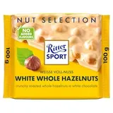 Ritter Sport Bílá čokoláda s celými ořechy 100g
