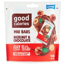 Good Calories Datlové tyčinky s ořechy a čokoládou 6 x 18g (108g)