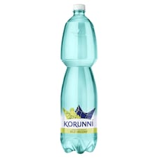 Korunní Jemně perlivá s příchutí bílé hrozny 1,5l