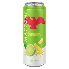 Mattoni Cedrata s příchutí citrusů jemně perlivá 0,5l