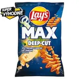 Lay's Max Smažené bramborové lupínky s příchutí sýra a cibulky 120g