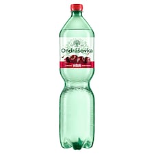 Ondrášovka Jemně perlivá s příchutí višeň 1,5l