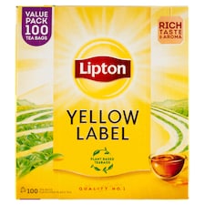 Lipton Yellow Label černý čaj aromatizovaný 100 sáčků 200g