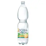 Dobrá voda Jemně perlivá s příchutí pomeranče 1,5l