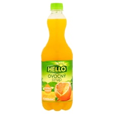 Hello Ovocný sirup pomeranč 0,7l