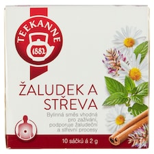 Teekanne Žaludek a střeva bylinná směs 10 x 2,0g (20g)