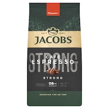 Jacobs Espresso Strong káva pražená zrnková 1000g