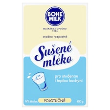 Bohemilk Sušené mléko polotučné 400g