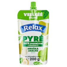 Relax 100% pyré hruška jablko banán 200g