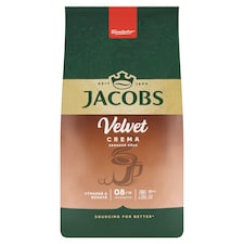 Jacobs Velvet Crema zrnková káva 1000g