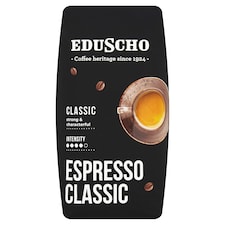 Eduscho Espresso Classic pražená zrnková káva 1000g